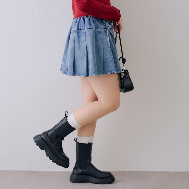 【セットアップ対応】レースアップミニプリーツスカート | RMAF　NICE CLAUP / OLIVE des OLIVE | 詳細画像18 