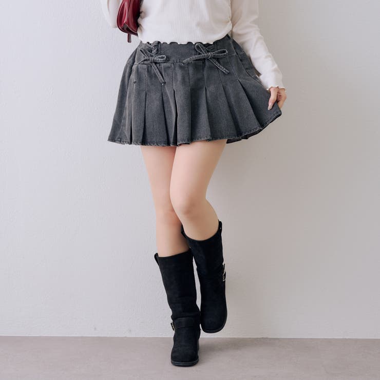 【セットアップ対応】レースアップミニプリーツスカート | RMAF　NICE CLAUP / OLIVE des OLIVE | 詳細画像28 