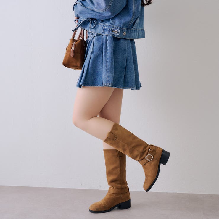 【セットアップ対応】レースアップミニプリーツスカート | RMAF　NICE CLAUP / OLIVE des OLIVE | 詳細画像6 