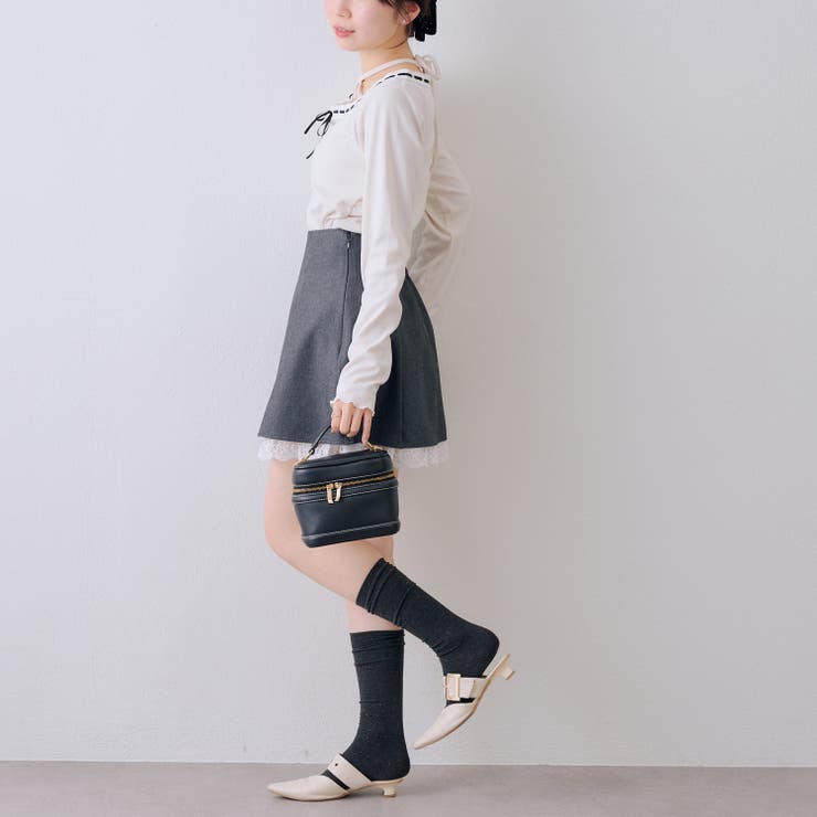 【セットアップ対応】裾レースミニスカート | RMAF　NICE CLAUP / OLIVE des OLIVE | 詳細画像29 