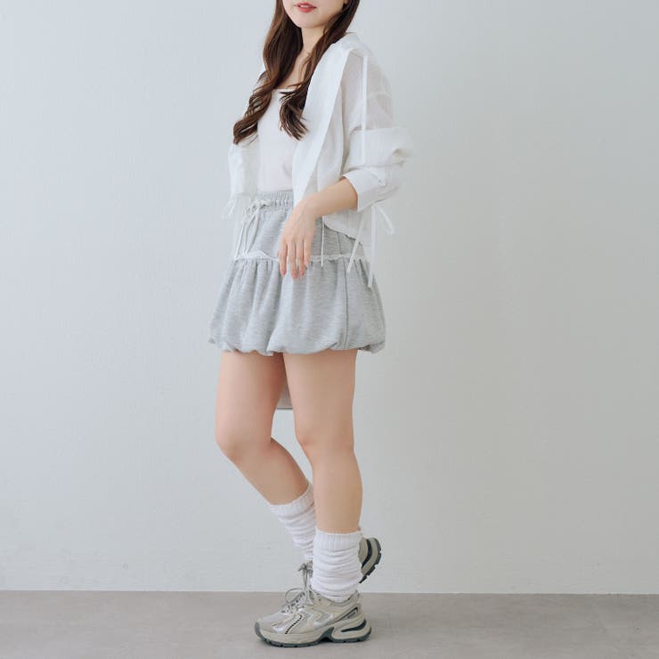 【セットアップ対応】レースバルーンミニスカート | RMAF　NICE CLAUP / OLIVE des OLIVE | 詳細画像32 