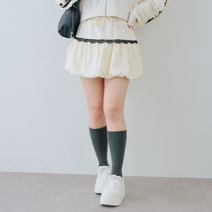 【セットアップ対応】レースバルーンミニスカート | RMAF　NICE CLAUP / OLIVE des OLIVE | 詳細画像35 