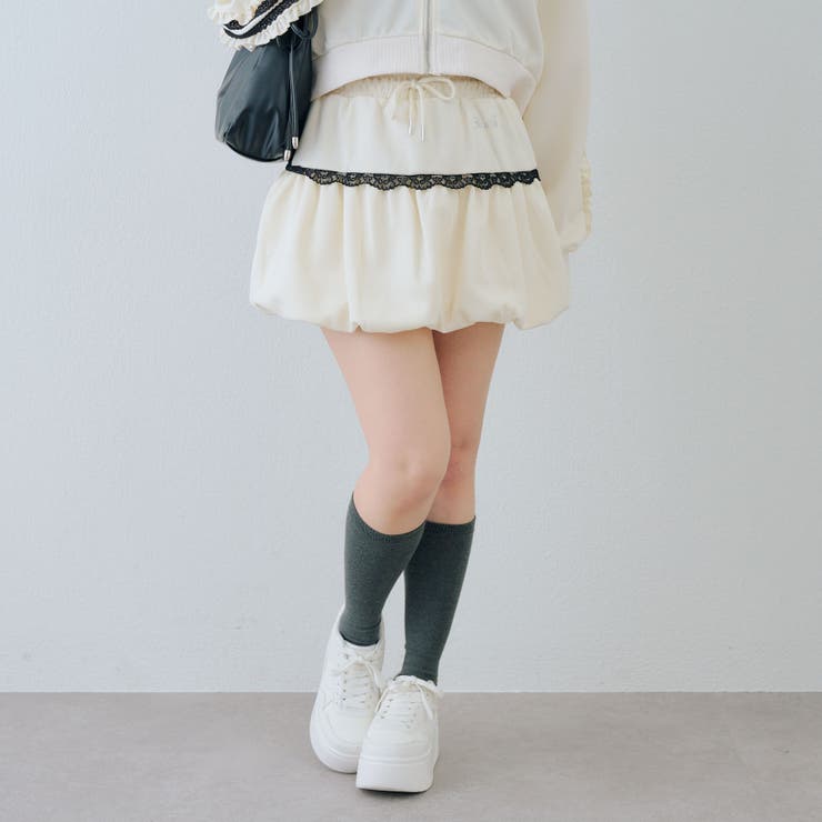 【セットアップ対応】レースバルーンミニスカート | RMAF　NICE CLAUP / OLIVE des OLIVE | 詳細画像36 
