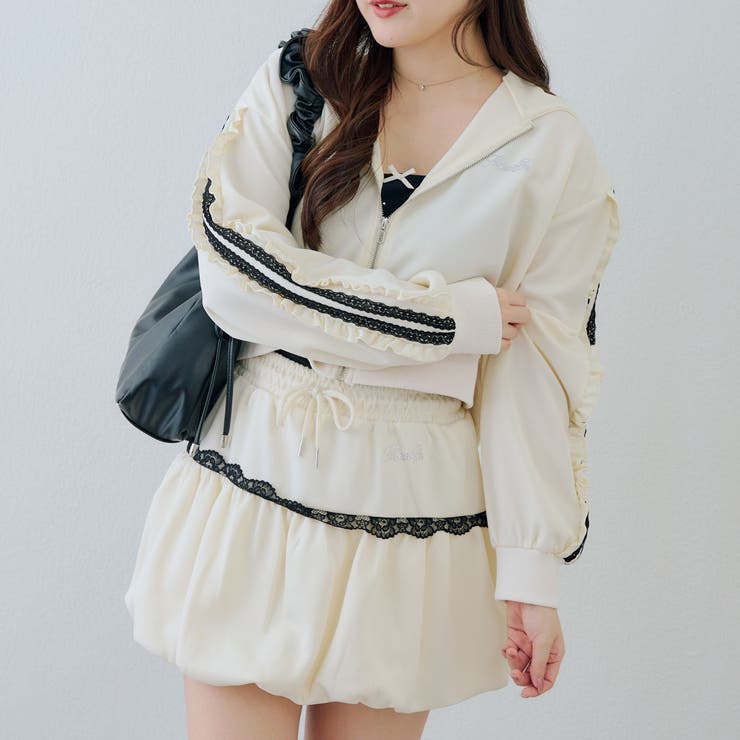 【セットアップ対応】レースバルーンミニスカート | RMAF　NICE CLAUP / OLIVE des OLIVE | 詳細画像39 