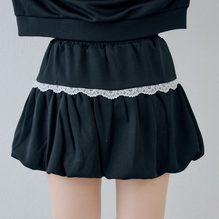 【セットアップ対応】レースバルーンミニスカート | RMAF　NICE CLAUP / OLIVE des OLIVE | 詳細画像47 