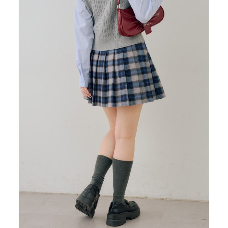 チャーム付プリーツミニスカート | NICE CLAUP / OLIVE des OLIVE　OUTLET | 詳細画像62 