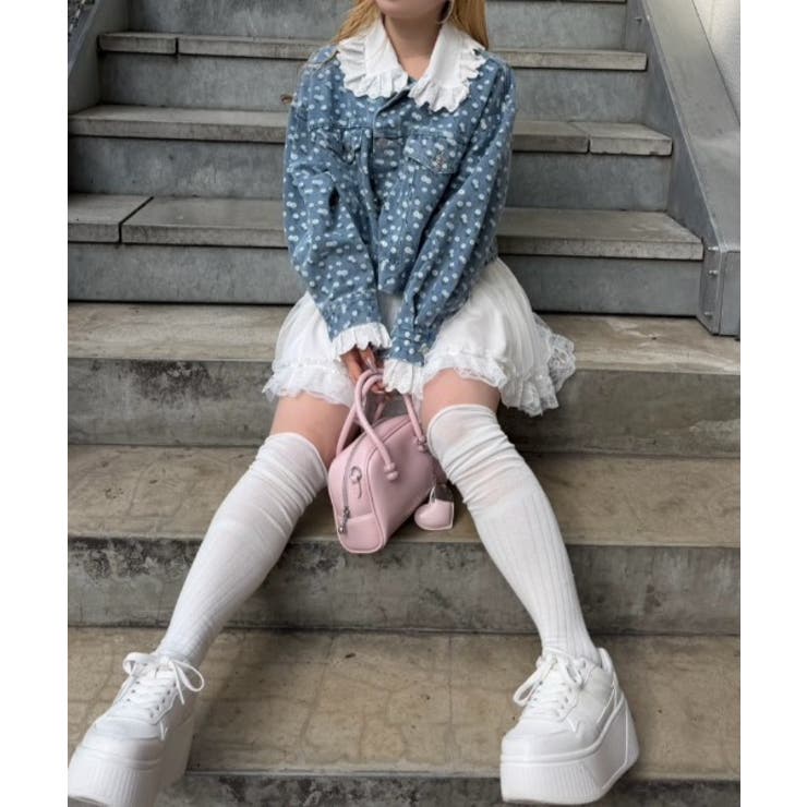 重ねチュールミニスカート | RMAF　NICE CLAUP / OLIVE des OLIVE | 詳細画像8 