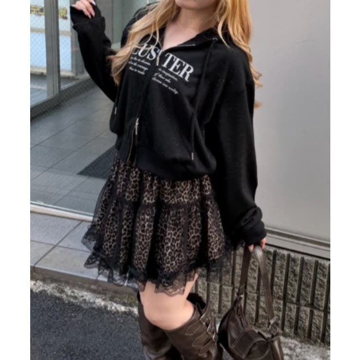 重ねチュールミニスカート | RMAF　NICE CLAUP / OLIVE des OLIVE | 詳細画像14 