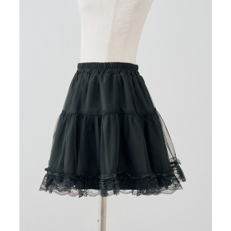 重ねチュールミニスカート | RMAF　NICE CLAUP / OLIVE des OLIVE | 詳細画像28 