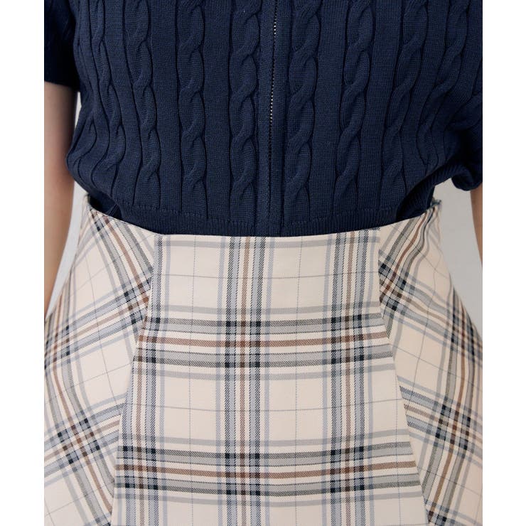 チェックプリーツミニスカート | NICE CLAUP / OLIVE des OLIVE　OUTLET | 詳細画像24 