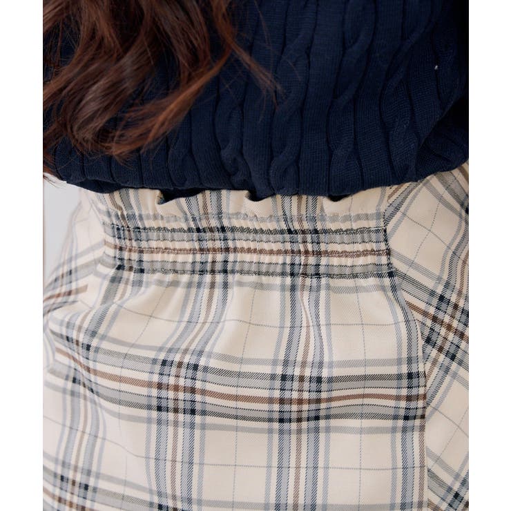 チェックプリーツミニスカート | NICE CLAUP / OLIVE des OLIVE　OUTLET | 詳細画像26 