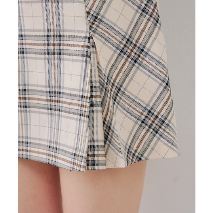 チェックプリーツミニスカート | NICE CLAUP / OLIVE des OLIVE　OUTLET | 詳細画像27 