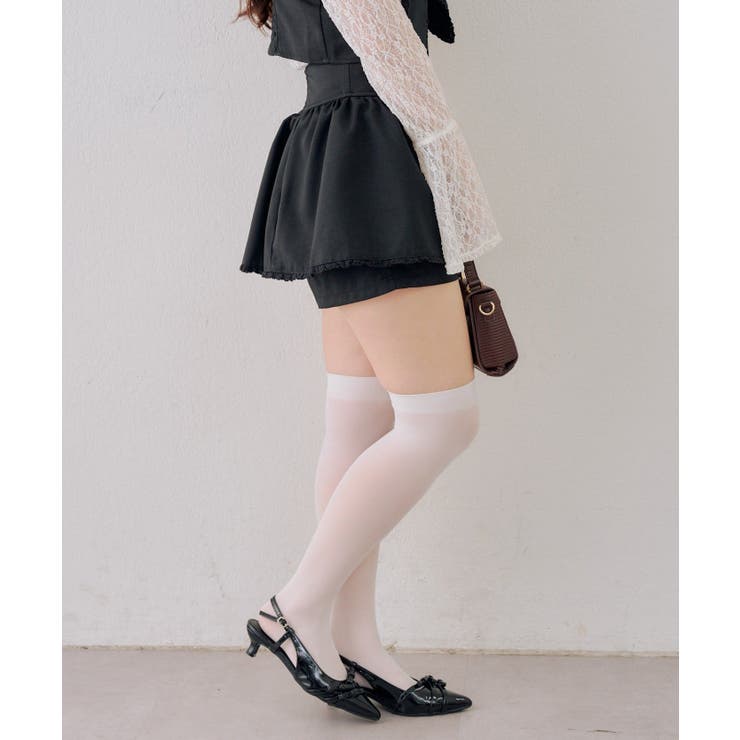 【セットアップ対応】レース付フリフリスカパン | RMAF　NICE CLAUP / OLIVE des OLIVE | 詳細画像14 