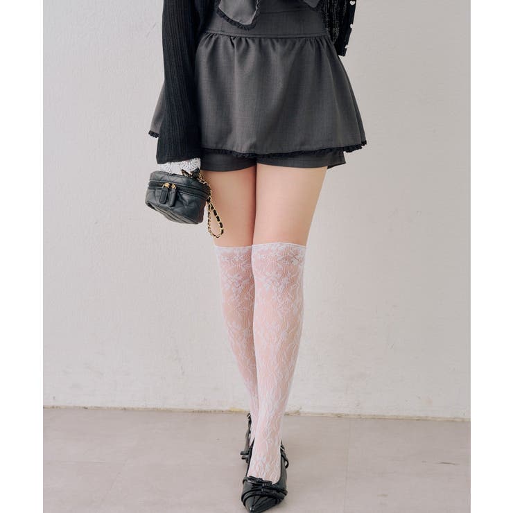 【セットアップ対応】レース付フリフリスカパン | RMAF　NICE CLAUP / OLIVE des OLIVE | 詳細画像2 