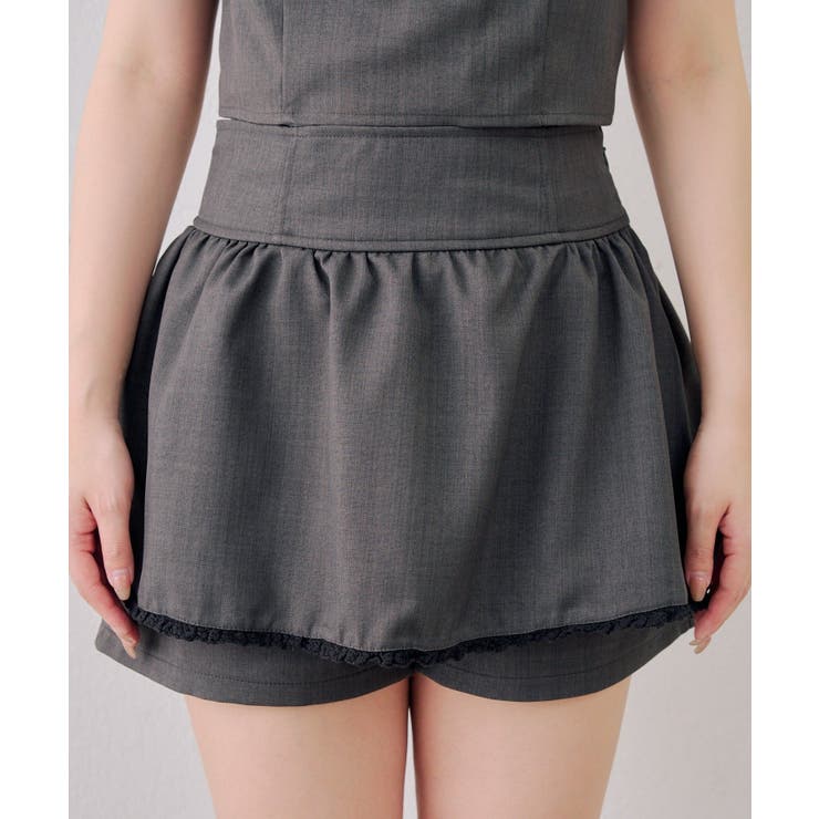 【セットアップ対応】レース付フリフリスカパン | RMAF　NICE CLAUP / OLIVE des OLIVE | 詳細画像28 