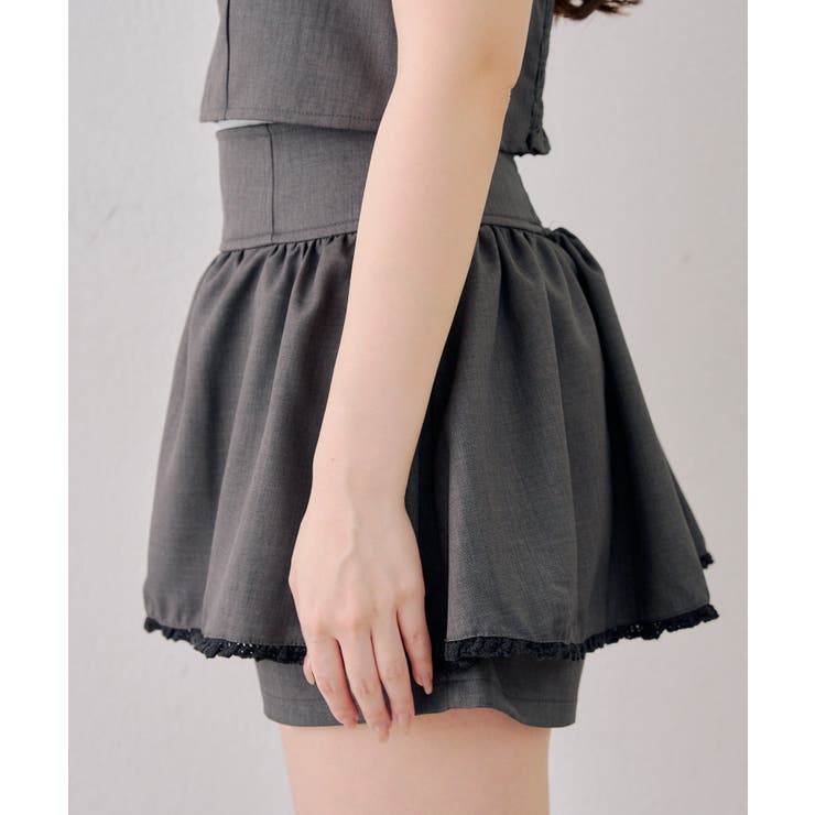 【セットアップ対応】レース付フリフリスカパン | RMAF　NICE CLAUP / OLIVE des OLIVE | 詳細画像29 