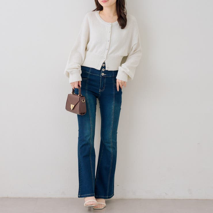 【S/M展開】後レースアップフレアパンツ | RMAF　NICE CLAUP / OLIVE des OLIVE | 詳細画像9 