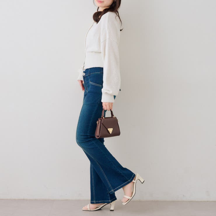 【S/M展開】後レースアップフレアパンツ | RMAF　NICE CLAUP / OLIVE des OLIVE | 詳細画像10 