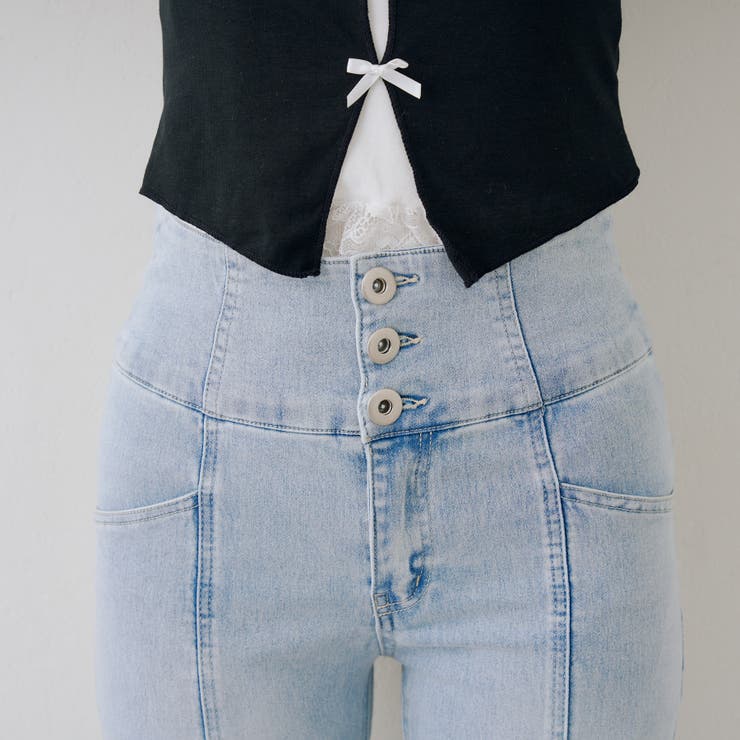 【S/M展開】後レースアップフレアパンツ | RMAF　NICE CLAUP / OLIVE des OLIVE | 詳細画像36 