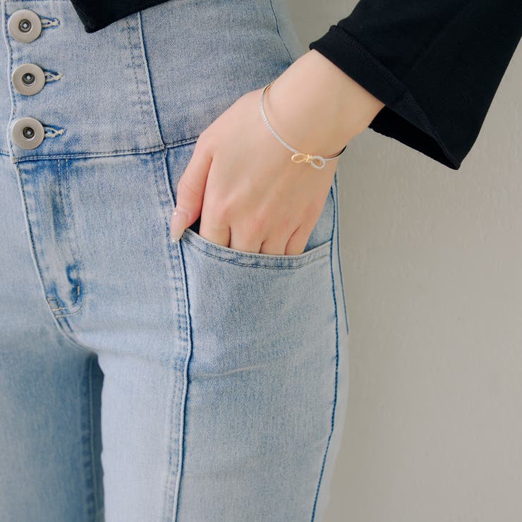 【S/M展開】後レースアップフレアパンツ | RMAF　NICE CLAUP / OLIVE des OLIVE | 詳細画像37 