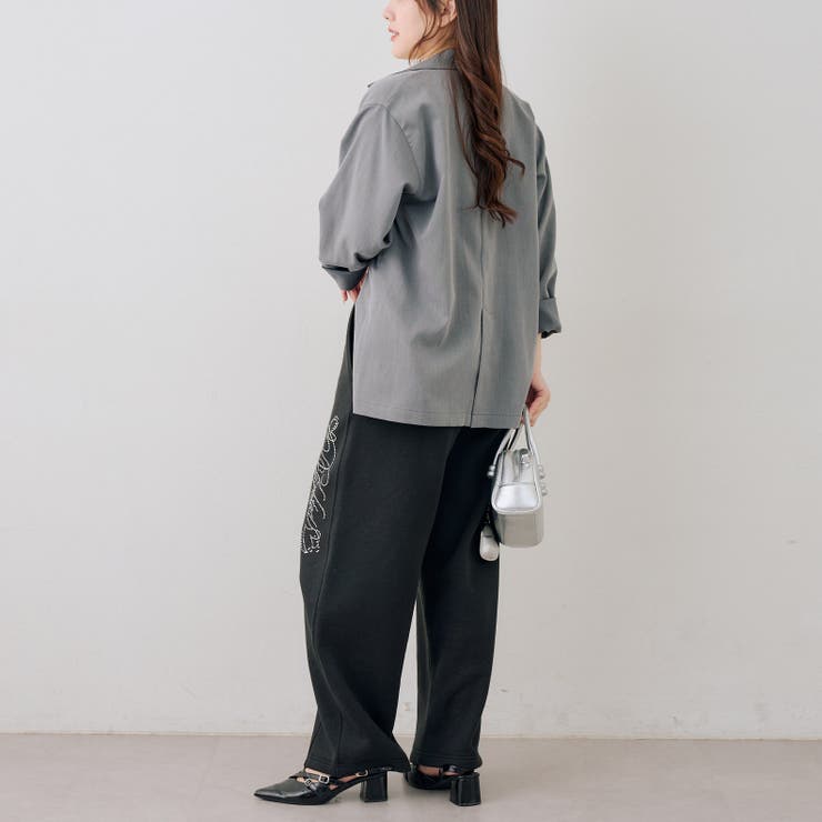 キラキラロゴスウェットパンツ | RMAF　NICE CLAUP / OLIVE des OLIVE | 詳細画像8 