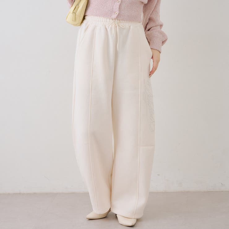 キラキラロゴスウェットパンツ | RMAF　NICE CLAUP / OLIVE des OLIVE | 詳細画像9 