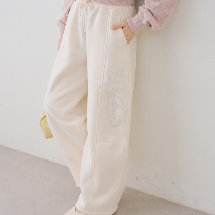 キラキラロゴスウェットパンツ | RMAF　NICE CLAUP / OLIVE des OLIVE | 詳細画像12 