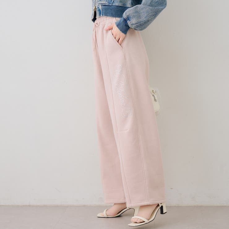 キラキラロゴスウェットパンツ | RMAF　NICE CLAUP / OLIVE des OLIVE | 詳細画像18 