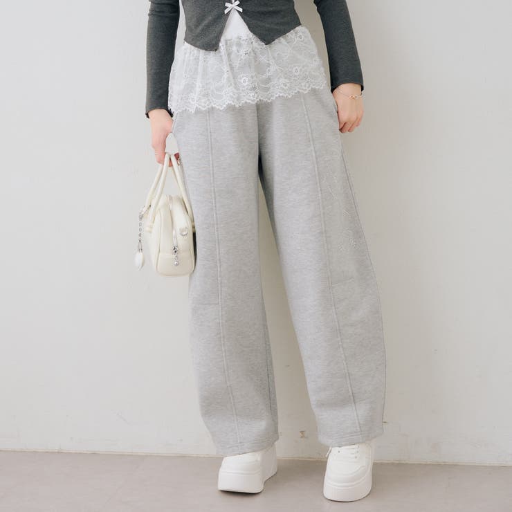 キラキラロゴスウェットパンツ | RMAF　NICE CLAUP / OLIVE des OLIVE | 詳細画像23 