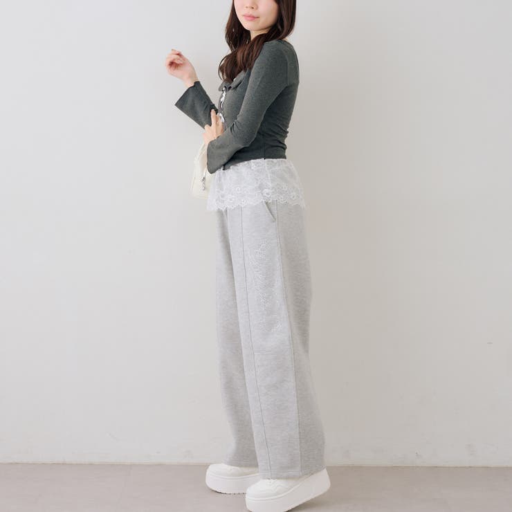 キラキラロゴスウェットパンツ | RMAF　NICE CLAUP / OLIVE des OLIVE | 詳細画像25 