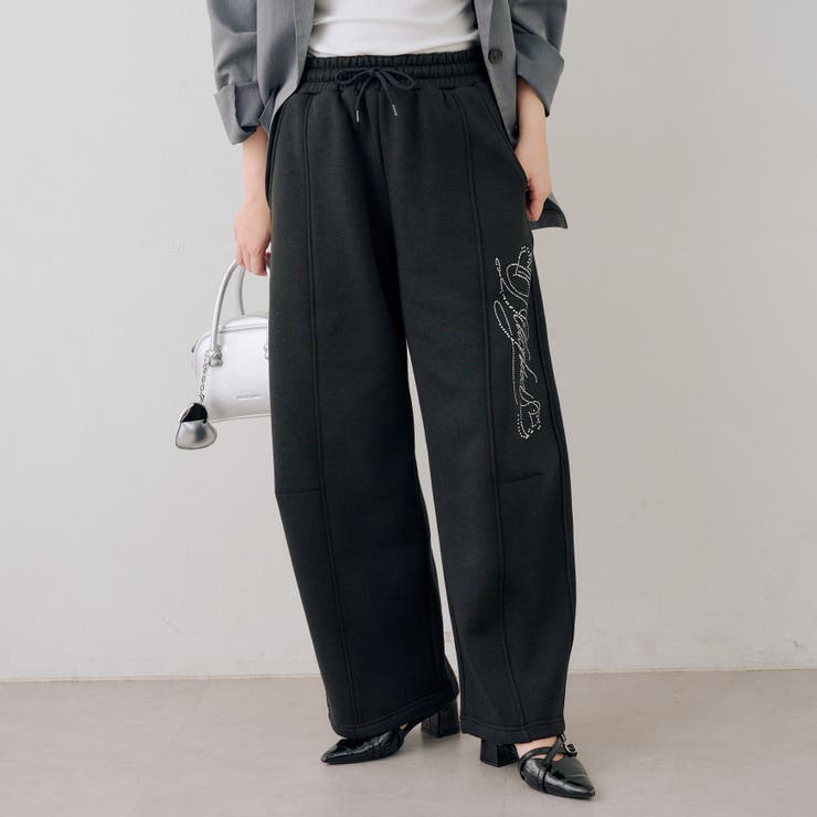 キラキラロゴスウェットパンツ | RMAF　NICE CLAUP / OLIVE des OLIVE | 詳細画像2 