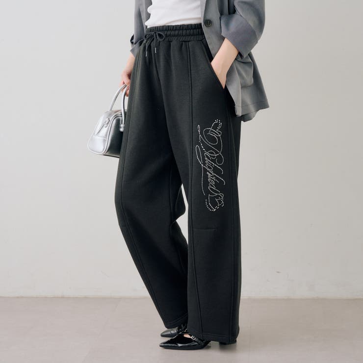 キラキラロゴスウェットパンツ | RMAF　NICE CLAUP / OLIVE des OLIVE | 詳細画像3 