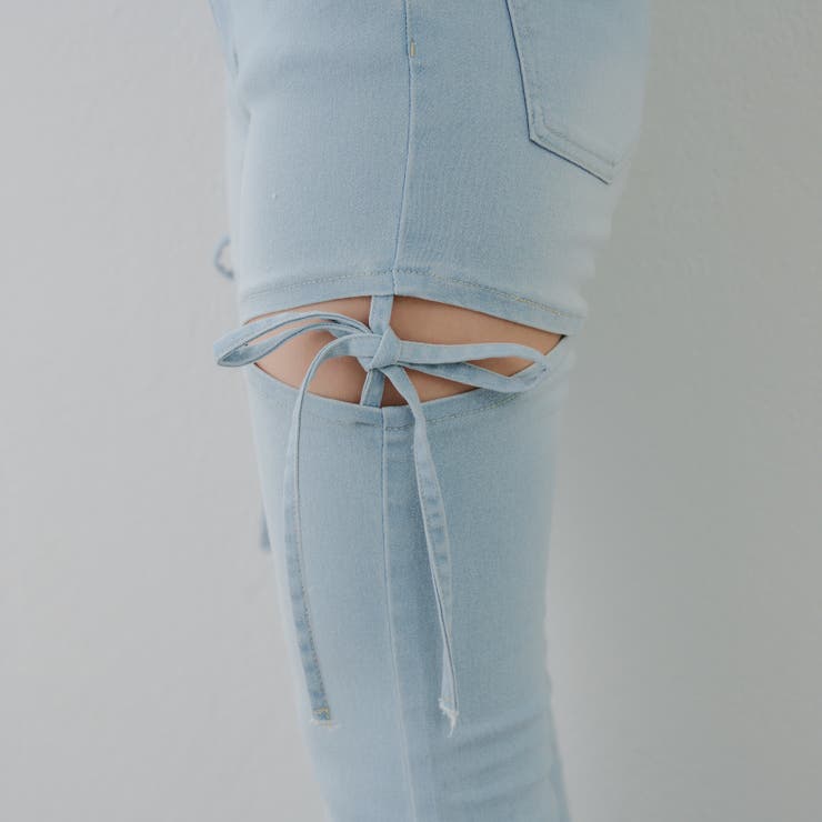 リボン付サイドスリットフレアパンツ | RMAF　NICE CLAUP / OLIVE des OLIVE | 詳細画像32 