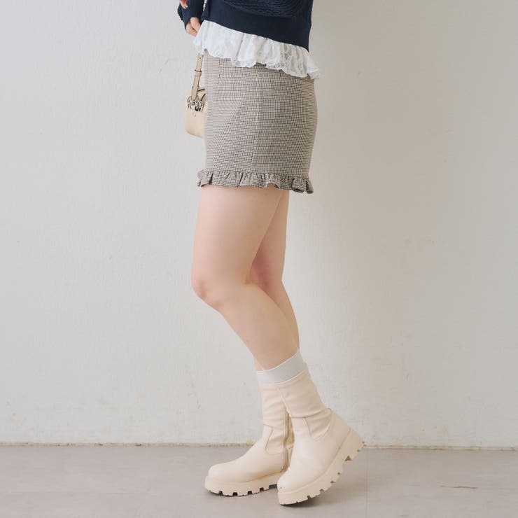 【セットアップ対応】裾フリルショートパンツ | RMAF　NICE CLAUP / OLIVE des OLIVE | 詳細画像13 