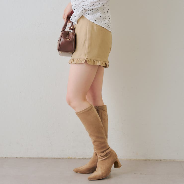 【セットアップ対応】裾フリルショートパンツ | RMAF　NICE CLAUP / OLIVE des OLIVE | 詳細画像24 