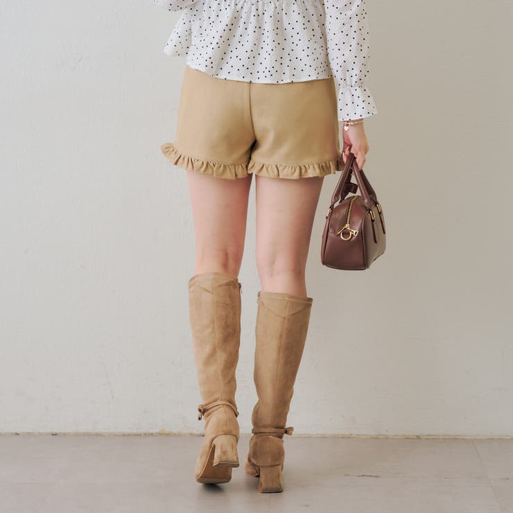 【セットアップ対応】裾フリルショートパンツ | RMAF　NICE CLAUP / OLIVE des OLIVE | 詳細画像25 