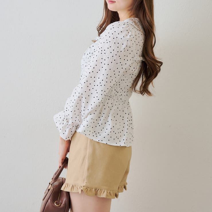 【セットアップ対応】裾フリルショートパンツ | RMAF　NICE CLAUP / OLIVE des OLIVE | 詳細画像27 