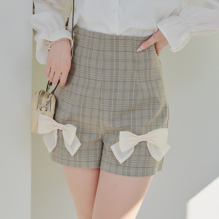 【セットアップ対応】スタイルアップ ショートパンツ | RMAF　NICE CLAUP / OLIVE des OLIVE | 詳細画像1 