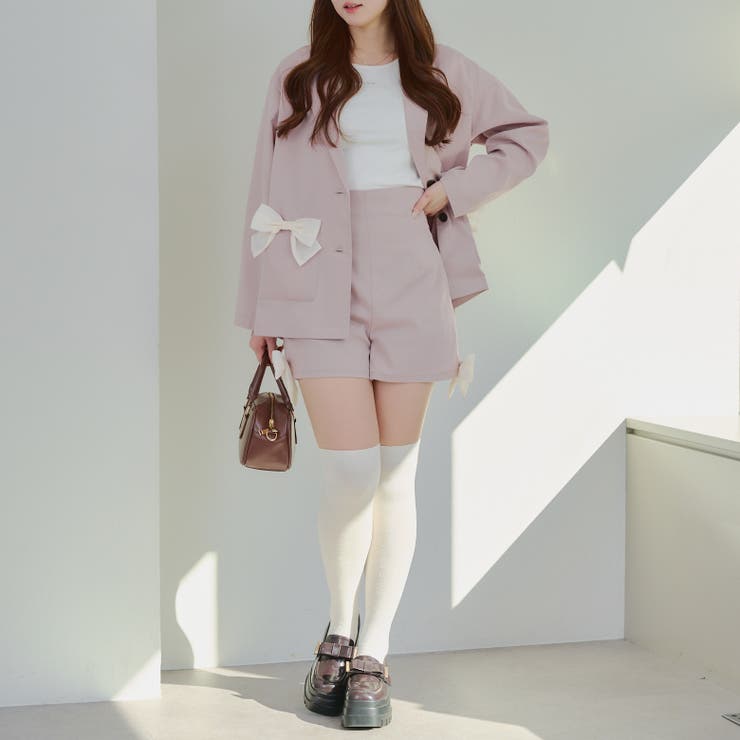 【セットアップ対応】スタイルアップ ショートパンツ | RMAF　NICE CLAUP / OLIVE des OLIVE | 詳細画像17 