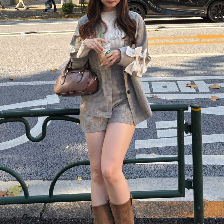 【セットアップ対応】スタイルアップ ショートパンツ | RMAF　NICE CLAUP / OLIVE des OLIVE | 詳細画像34 