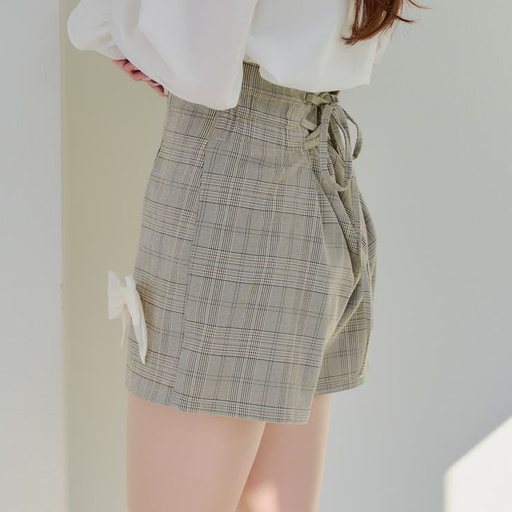 【セットアップ対応】スタイルアップ ショートパンツ | RMAF　NICE CLAUP / OLIVE des OLIVE | 詳細画像4 