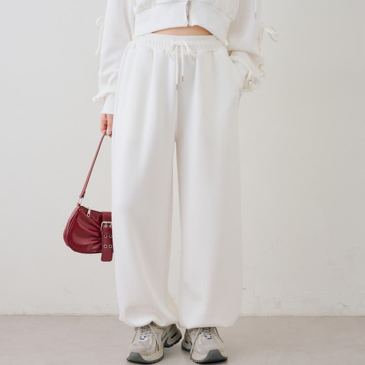 キラリロゴダンボールスウェットパンツ | RMAF　NICE CLAUP / OLIVE des OLIVE | 詳細画像18 