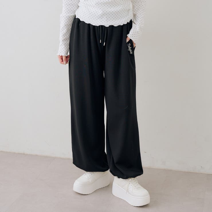 キラリロゴダンボールスウェットパンツ | RMAF　NICE CLAUP / OLIVE des OLIVE | 詳細画像26 