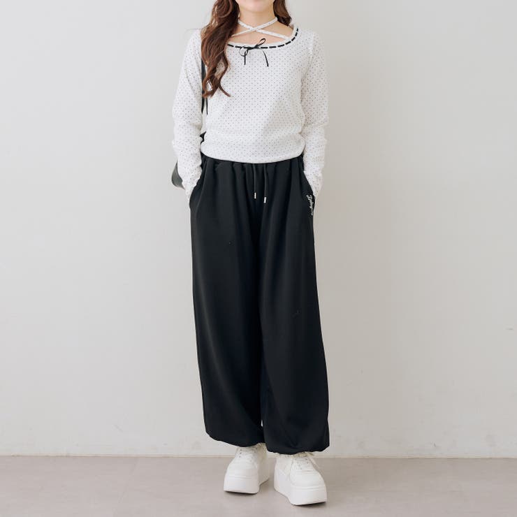 キラリロゴダンボールスウェットパンツ | RMAF　NICE CLAUP / OLIVE des OLIVE | 詳細画像30 