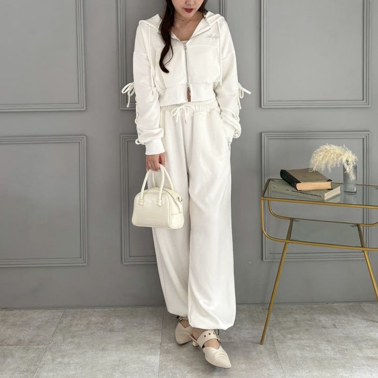 キラリロゴダンボールスウェットパンツ | RMAF　NICE CLAUP / OLIVE des OLIVE | 詳細画像44 