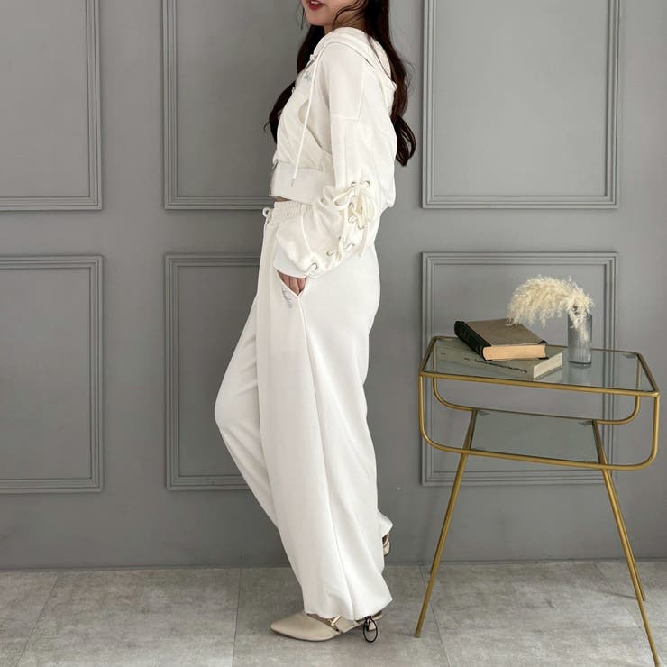 キラリロゴダンボールスウェットパンツ | RMAF　NICE CLAUP / OLIVE des OLIVE | 詳細画像45 