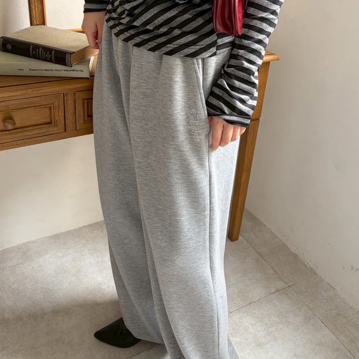 キラリロゴダンボールスウェットパンツ | RMAF　NICE CLAUP / OLIVE des OLIVE | 詳細画像52 