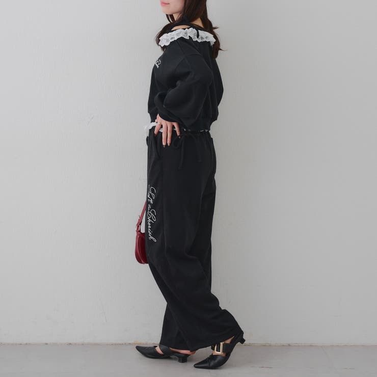 【セットアップ対応】ラメ裏毛スウェットパンツ | RMAF　NICE CLAUP / OLIVE des OLIVE | 詳細画像28 