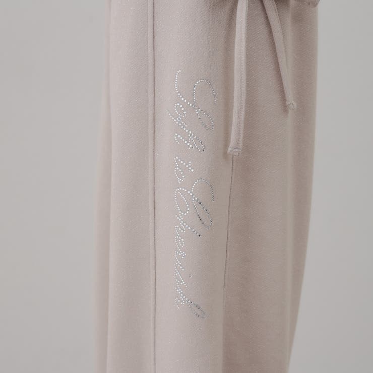 【セットアップ対応】ラメ裏毛スウェットパンツ | RMAF　NICE CLAUP / OLIVE des OLIVE | 詳細画像32 