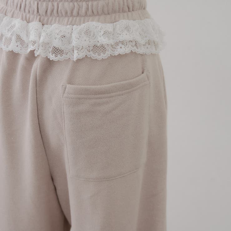 【セットアップ対応】ラメ裏毛スウェットパンツ | RMAF　NICE CLAUP / OLIVE des OLIVE | 詳細画像38 